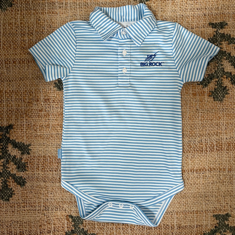 Big Rock tournament polo onesie